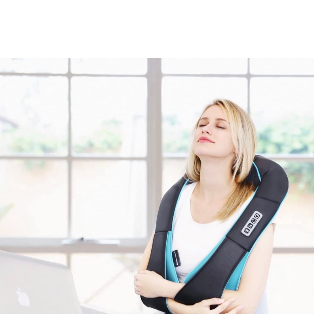 New Neck Shoulder Back Massager with Heat - Shiatsu Neck Massager